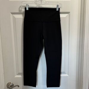 Lululemon OG Wunder Under 21” black leggings